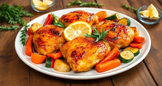 lemon rosemary flavored chicken