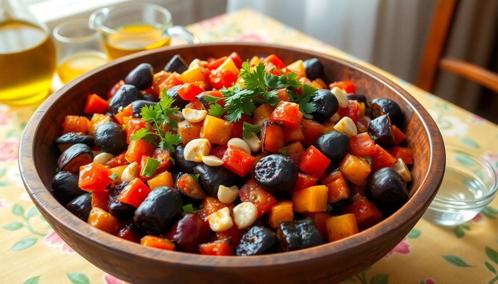 mix ingredients in bowl