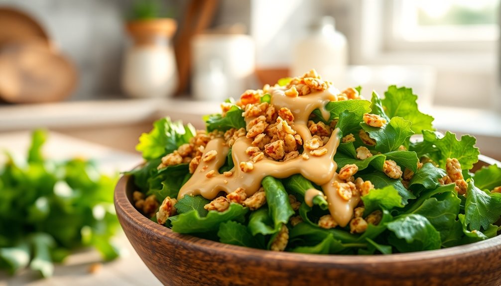 mix with muesli topping