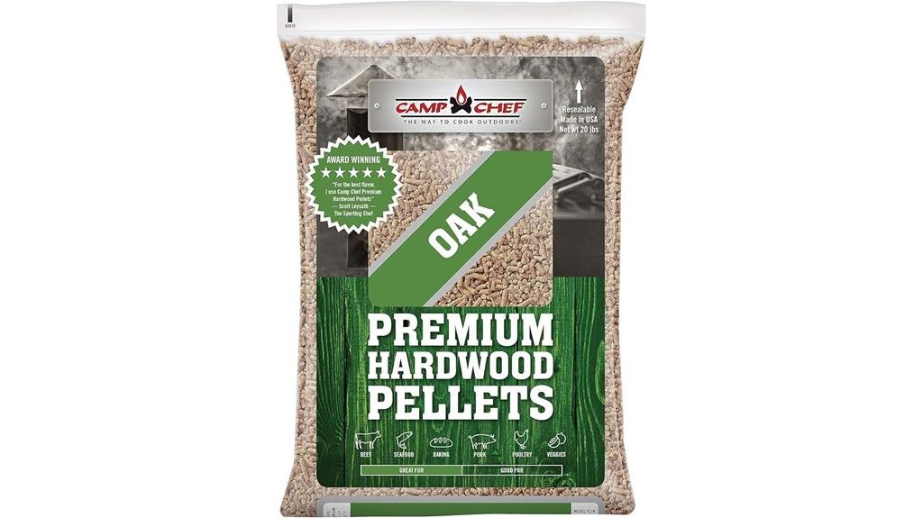 natural wood pellets flavor