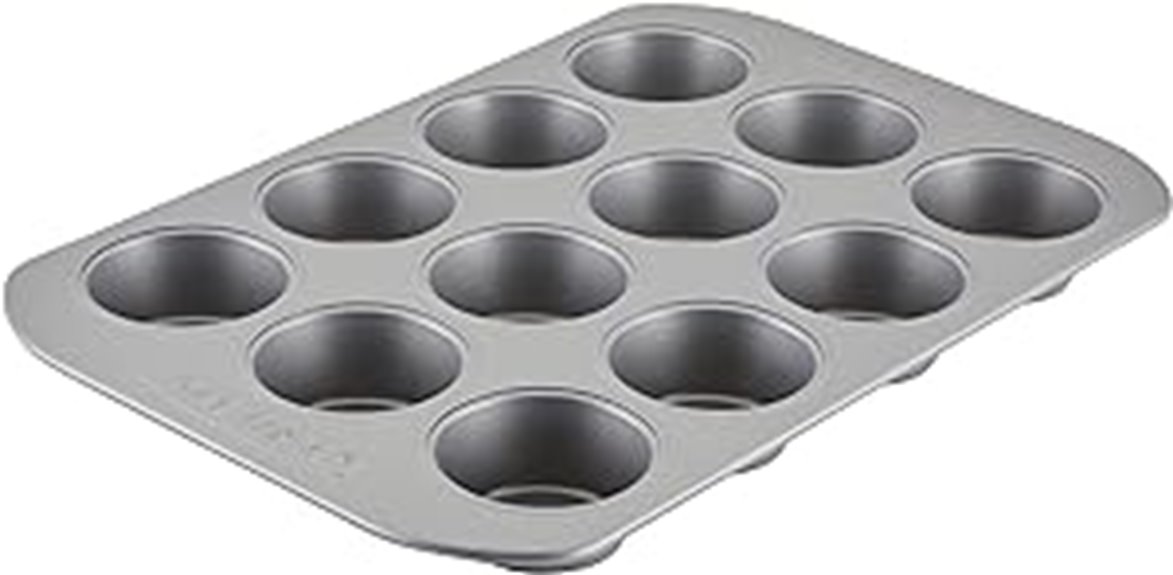 nonstick 12 cup muffin tin