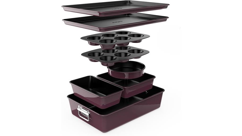 nonstick bakeware set included