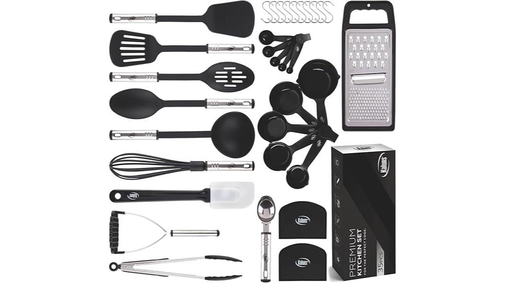 nonstick heat resistant utensils