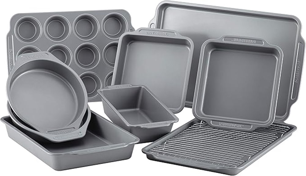 nonstick steel bakeware set