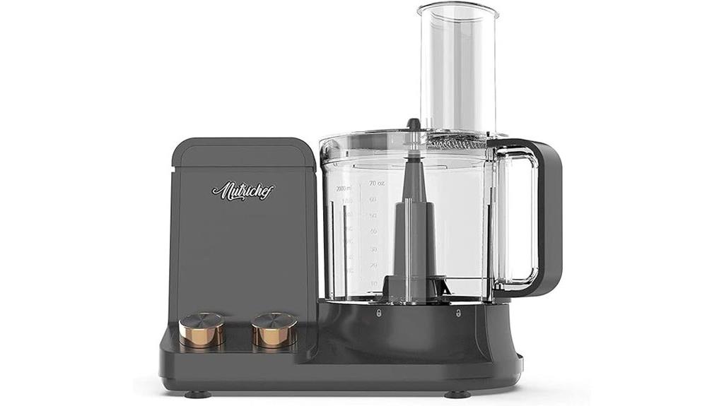 nutrichef 2 liter processor