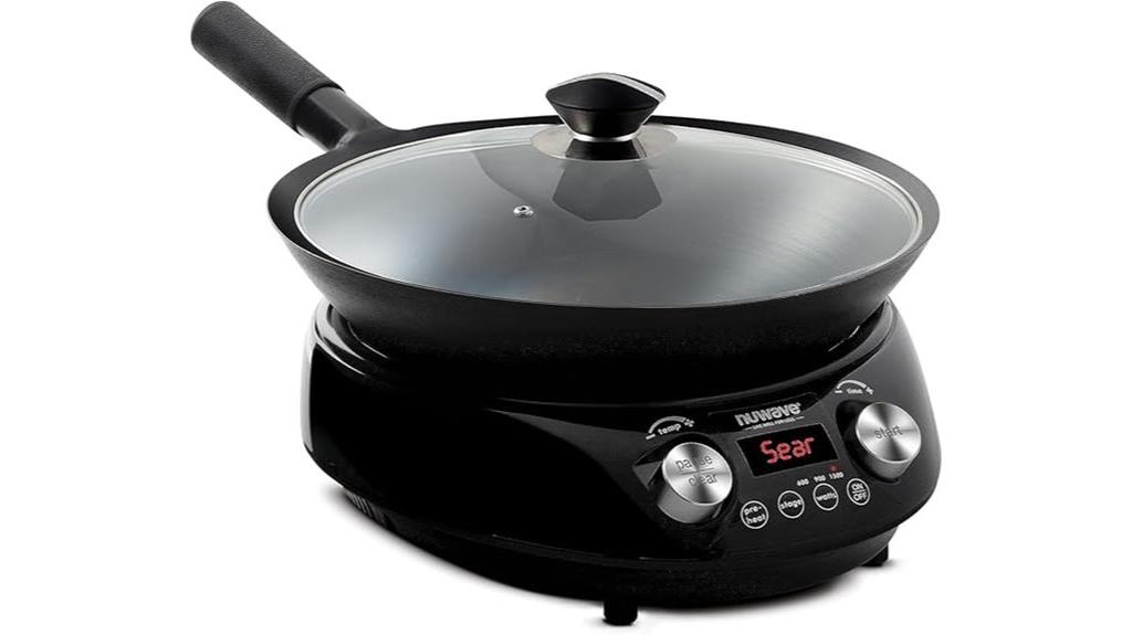 nuwave induction wok set