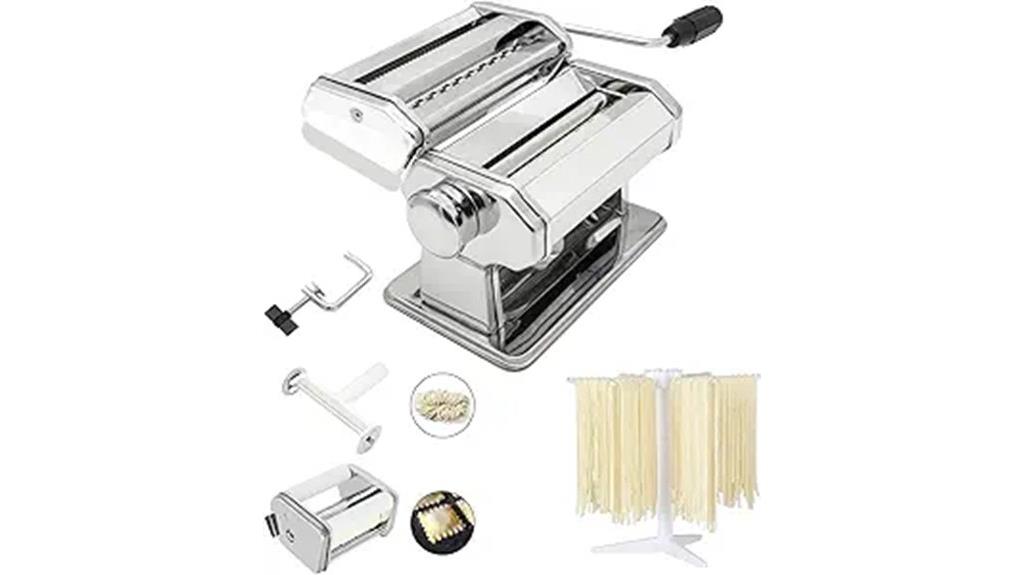 pasta machine with attachments