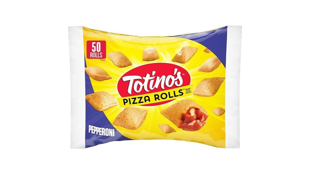 pepperoni pizza rolls snacks