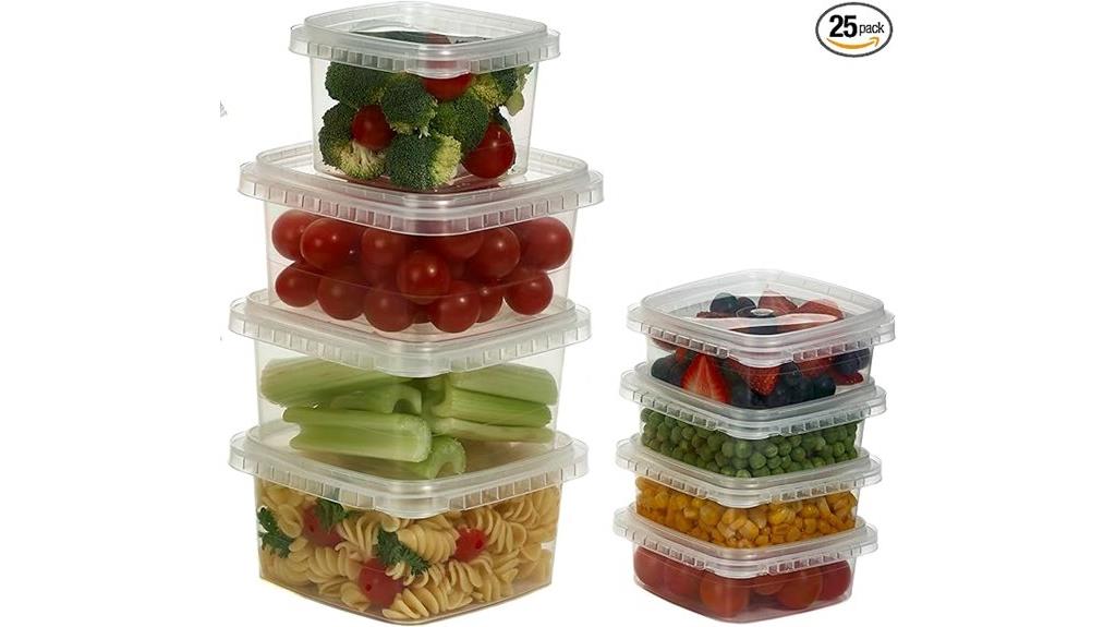 plastic deli containers pack