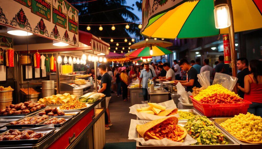 popular mexican dishes from street food stalls