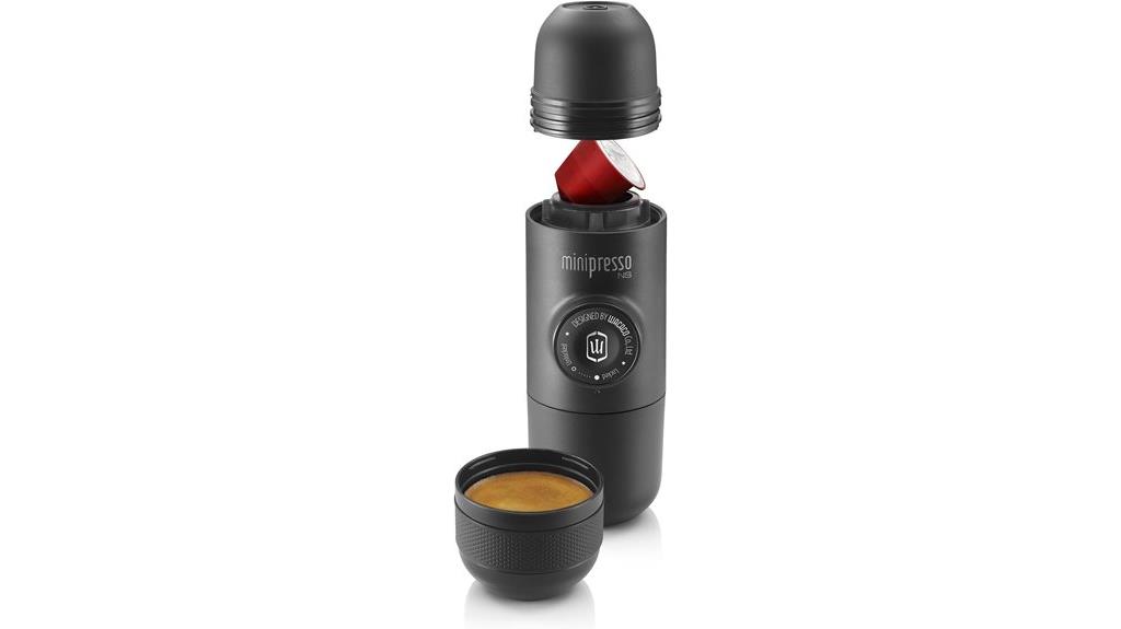 portable espresso maker device
