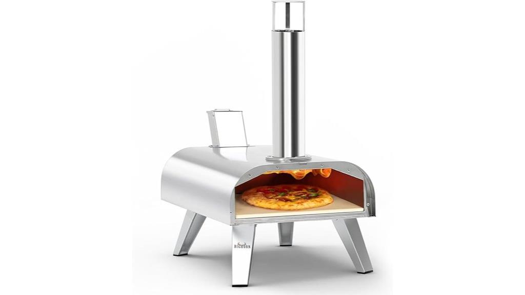 portable wood pellet oven