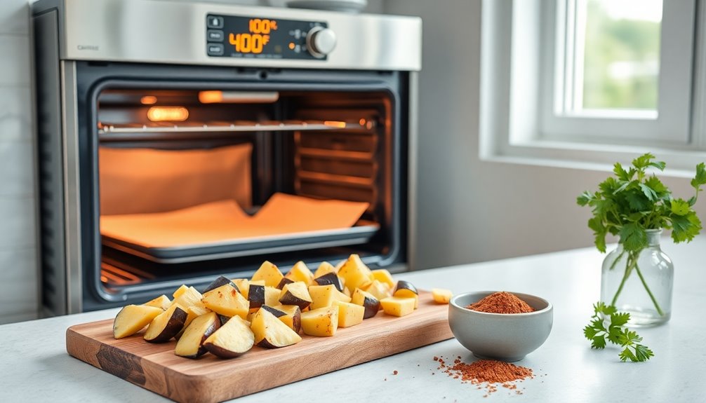 preheat oven to 400 f