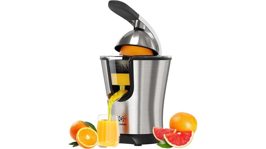 premium electric orange juicer