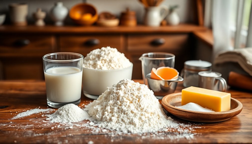 prepare dough mixture thoroughly