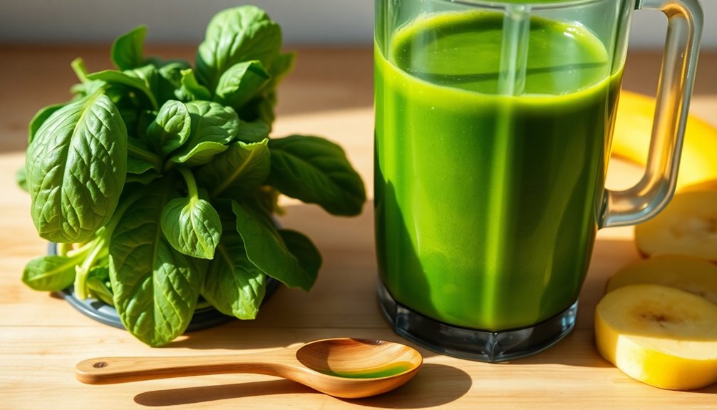 prepare spinach for puree