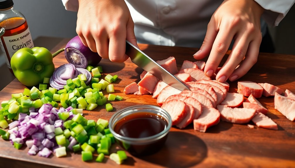 prepare the pork tenderloin