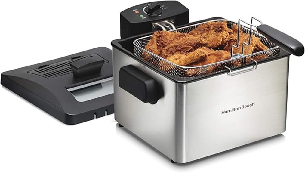 professional electric deep fryer