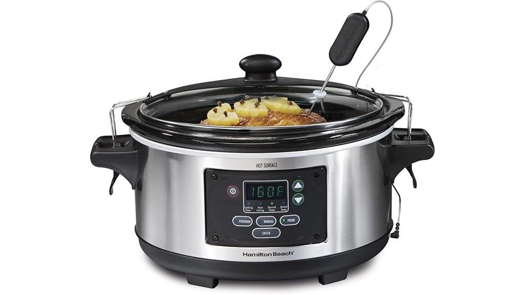 programmable portable slow cooker