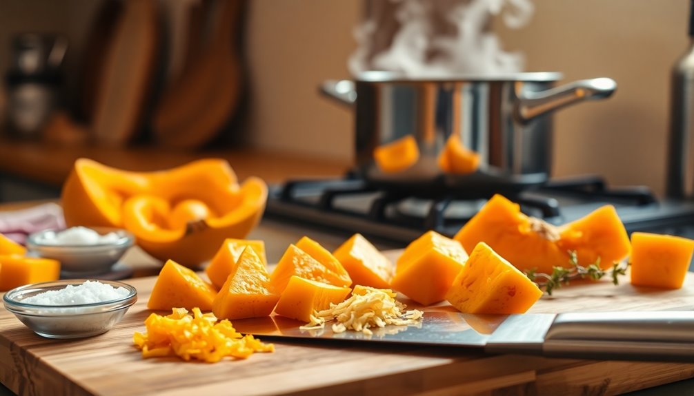 pumpkin and ginger preparation