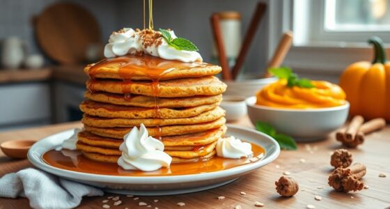 pumpkin oat pancake recipe