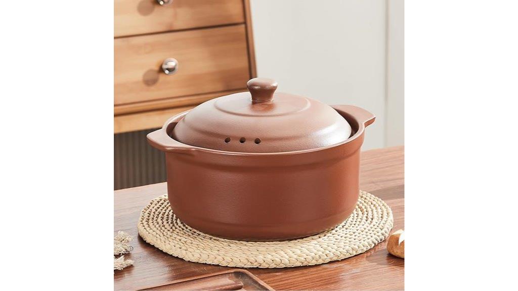 red zisha rice pot