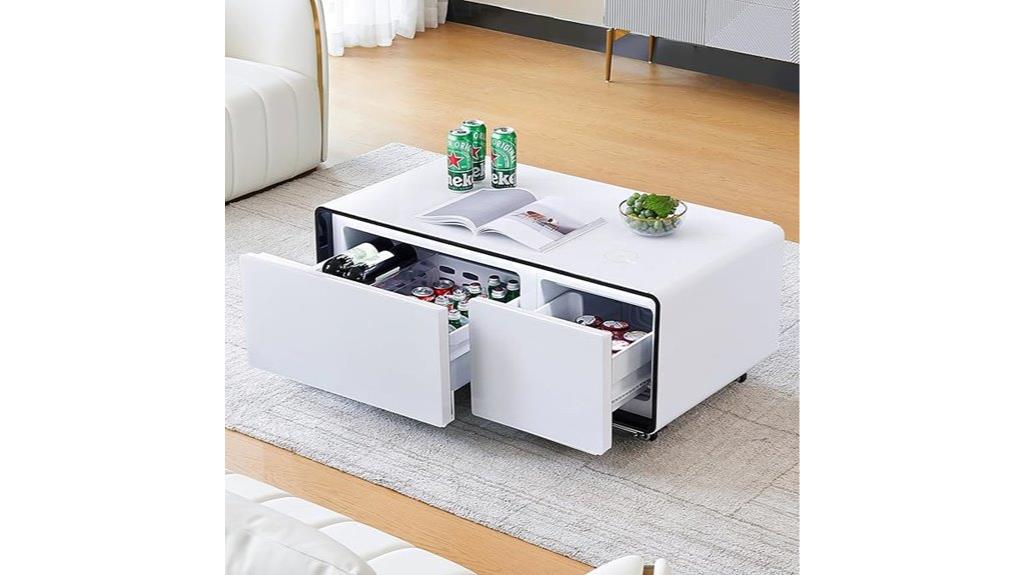 refrigerated smart coffee table