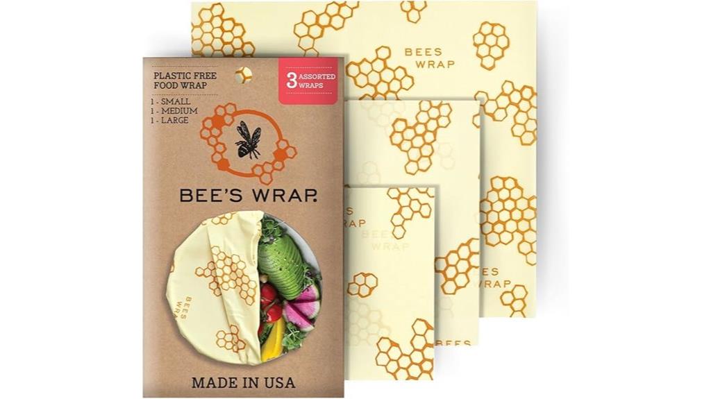 reusable beeswax food wraps