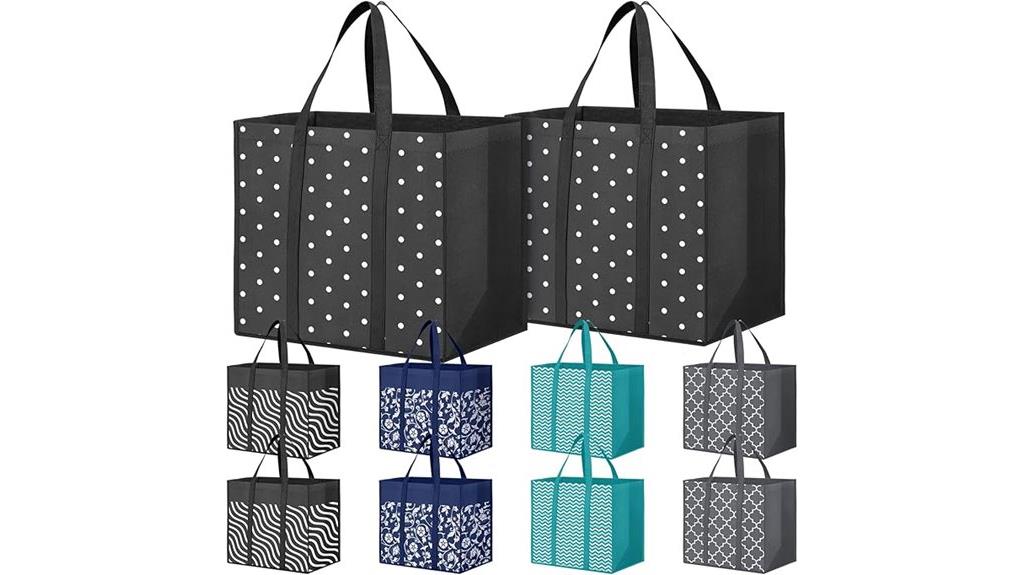 reusable grocery tote bags