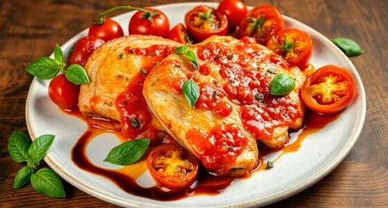 savory dish with tomatoes