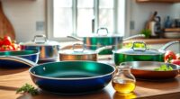 scratch resistant nonstick cookware selection
