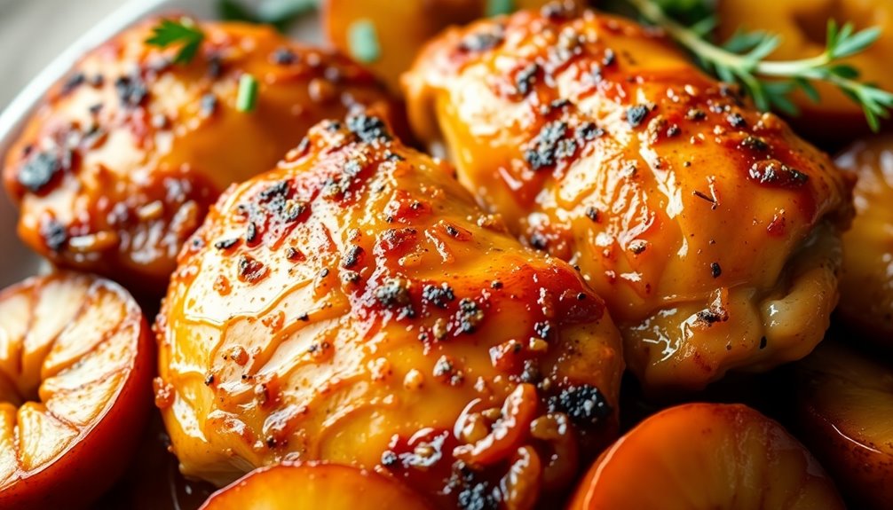 sear chicken to golden