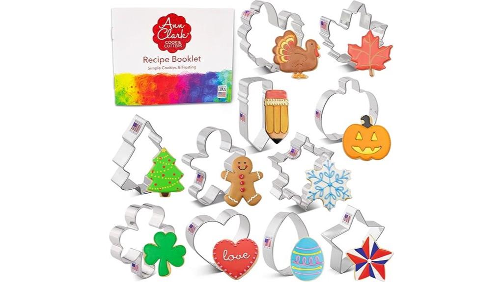 seasonal cookie cutter set