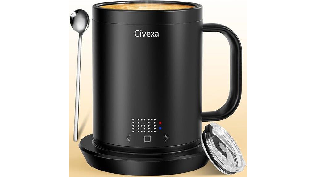 self heating coffee mug