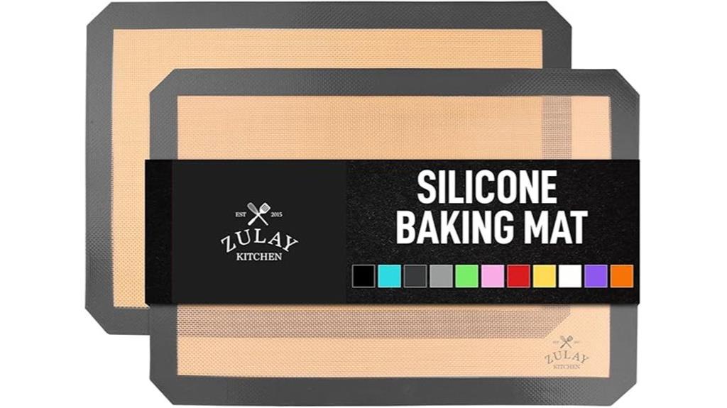 silicone baking mats set