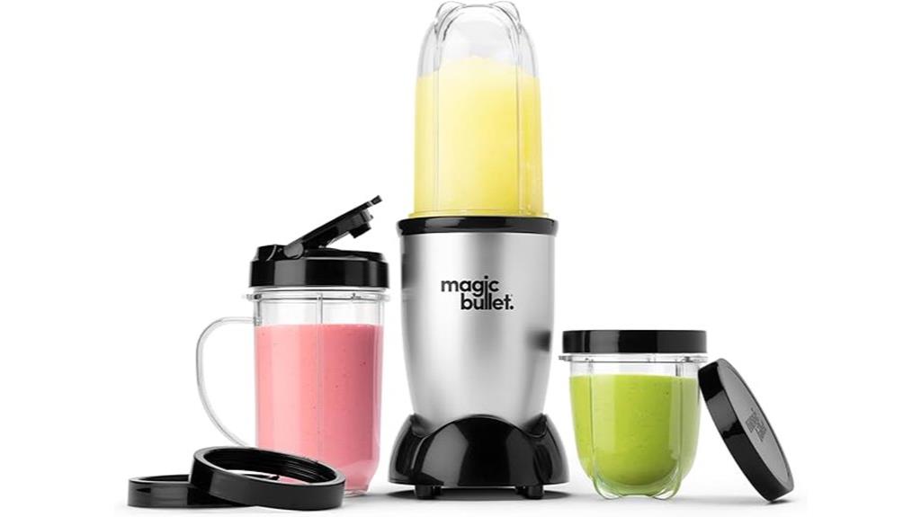 silver 11 piece blender set