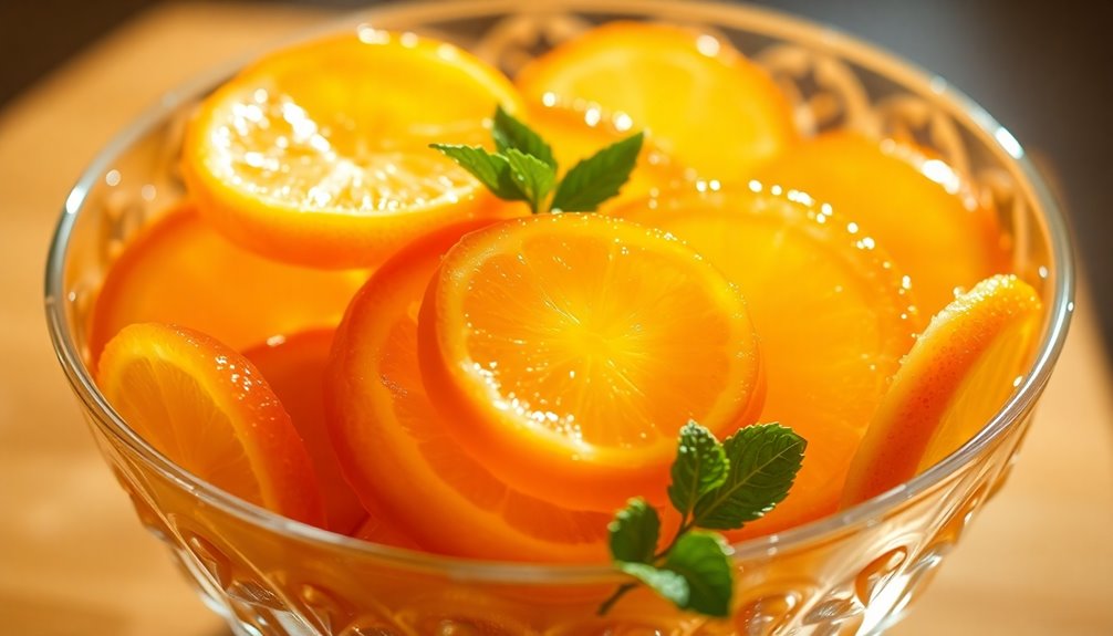 simmer ingredients in syrup