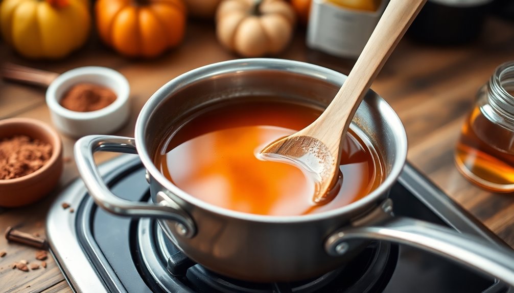 simmer mixture until thickened