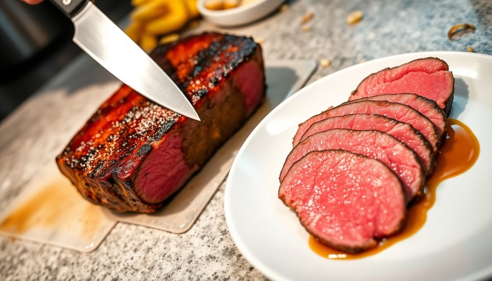 slice beef properly now