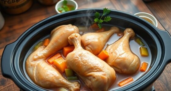 slow cooker chicken legs