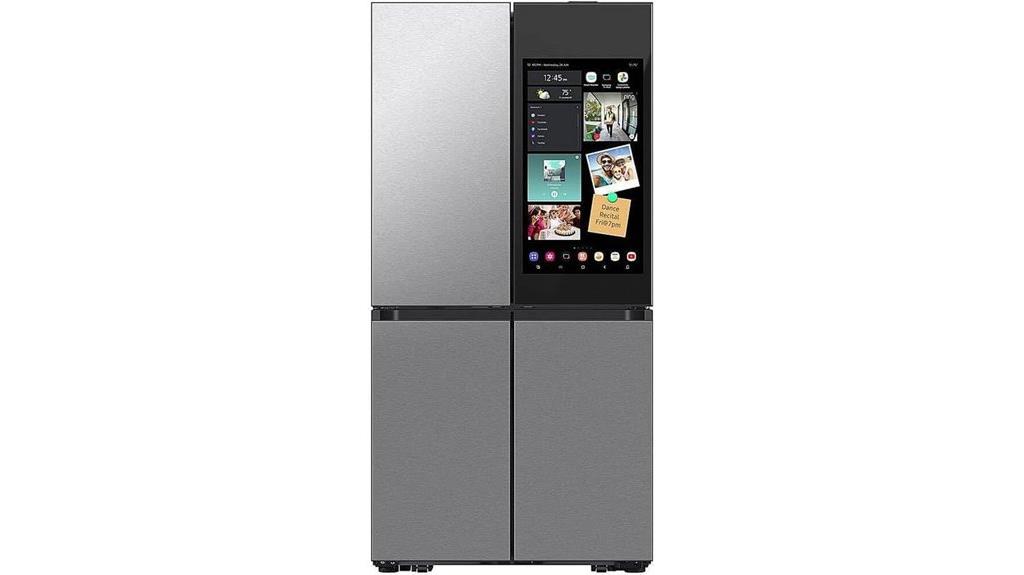 smart stainless steel refrigerator