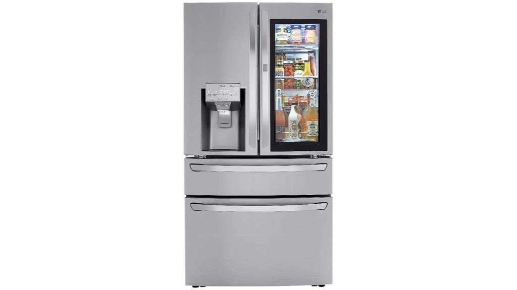 smart wi fi refrigerator with ice