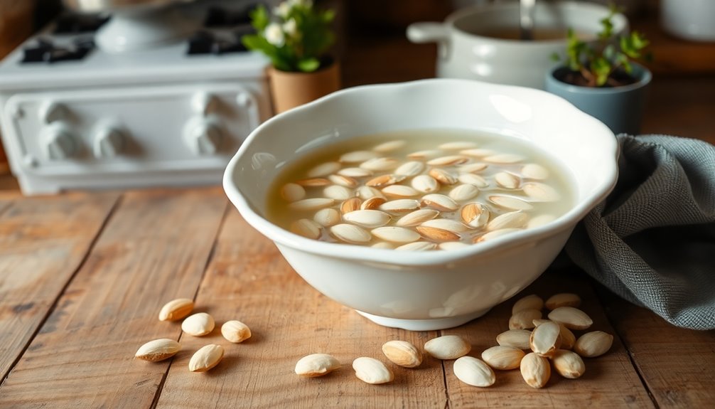 soak almonds for hydration