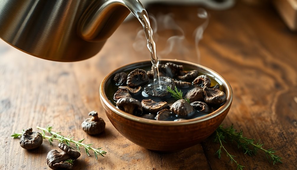 soak dried porcini mushrooms