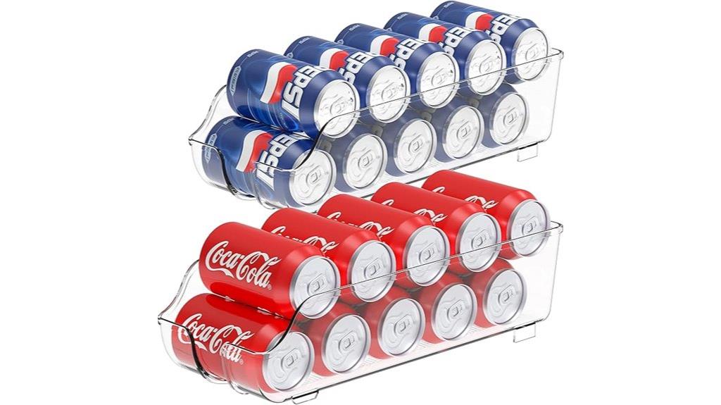 soda can storage solution