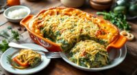 spinach casserole with cottage cheese
