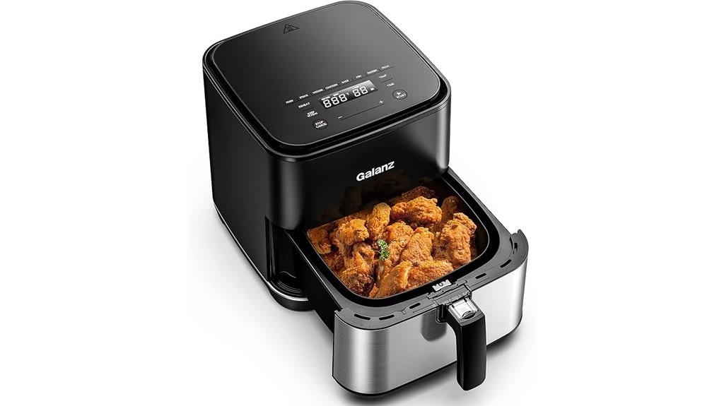 stainless steel air fryer
