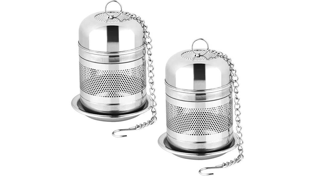 stainless steel tea strainers