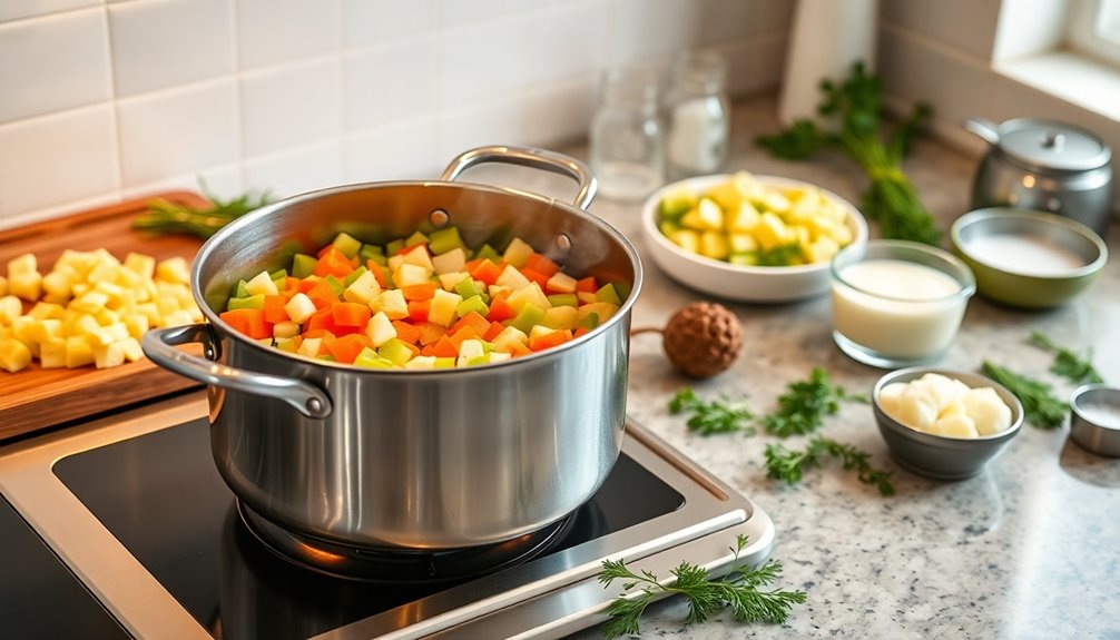 steps for cooking meals