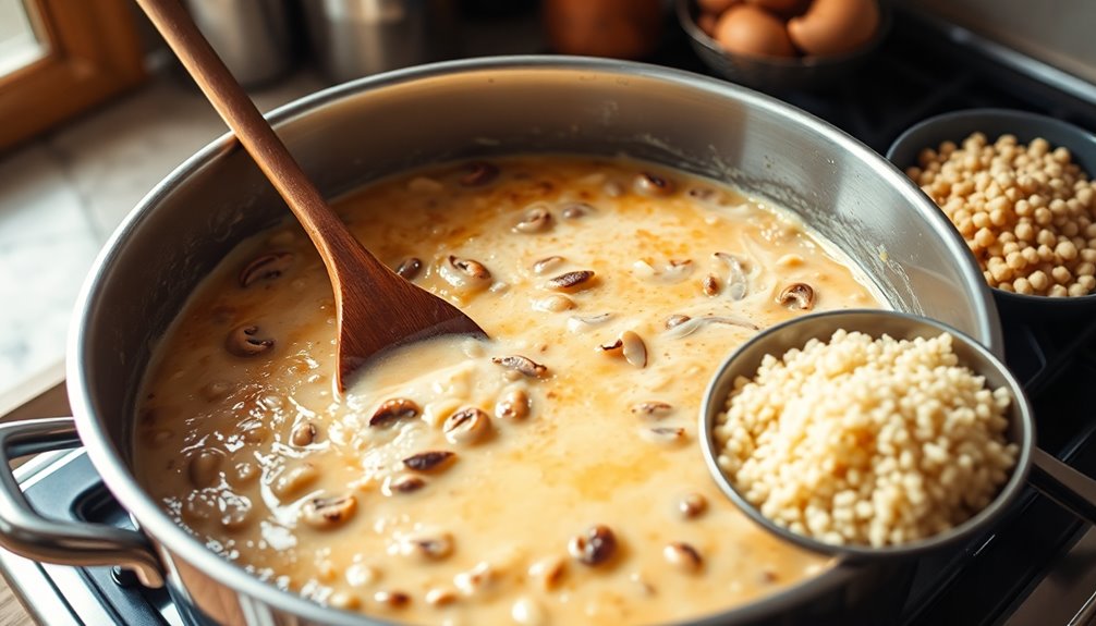 stir in the bulgur